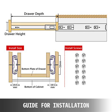 Drawer Slides Sizes At Pat Gray Blog