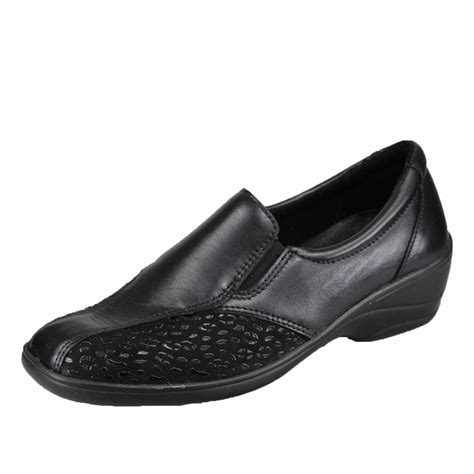 ACO Shoes Slipper für Damen in schwarz | Schuhparadies