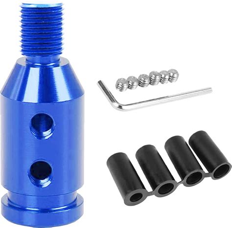 Lygchii Universal Shift Knob Adapter Aluminum Alloy Gear