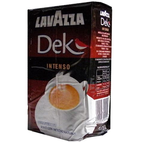 Кофе молотый Lavazza Dek Intenso без кофеина 250г | Купить в интернет ...