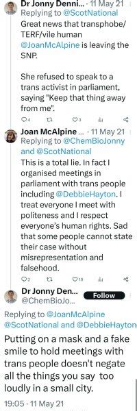 I Trust Their Condemnation Protester At Book Launch Of Sex And Gender Mumsnet