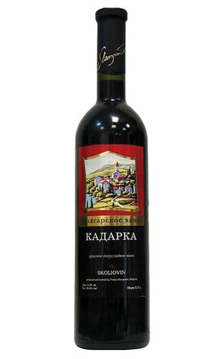 Вино Сколиовин Кадарка красное полусладкое, 0.75 л - купить в Москве ...