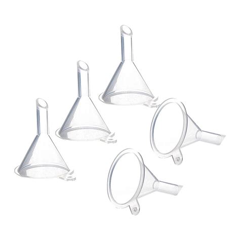 Etereauty Funnel Funnelfunnels Clear Funnels Set Filling Bottles Capsules Tiny Multi Oil Home