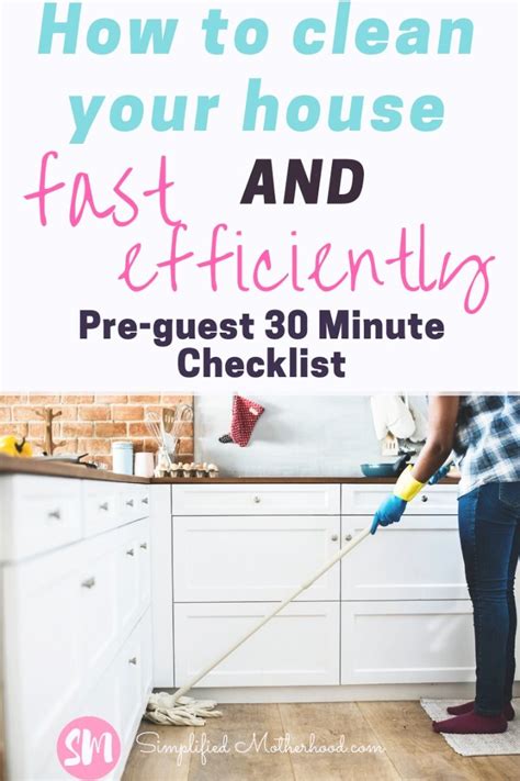 How To Clean Your House Fast And Efficiently Cleaning How To Clean Your House Quick Cleaning