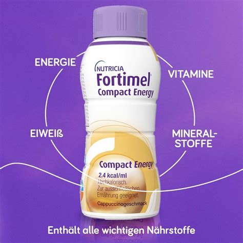 Fortimel Compact Energy Trinknahrung Cappuccino X Ml Shop Apotheke