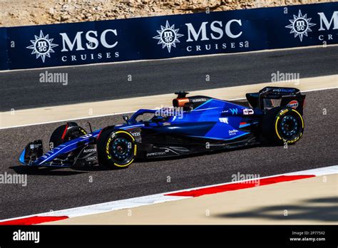 Manama Bahrain Sakhir Circuit March Alexander Albon