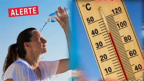 Alerte Canicule T Pr Visions Inqui Tantes Pour Ces