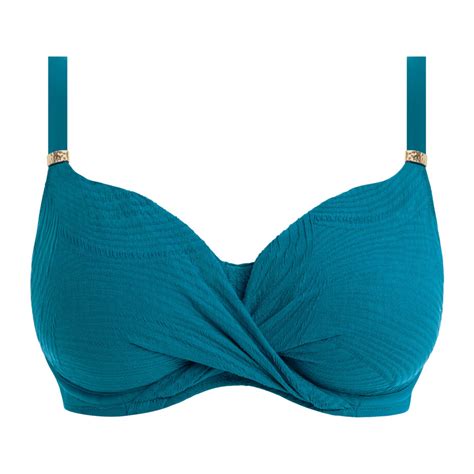 Bikini Top Uden Fyld Fantasie Ottawa Fullcup Bikini Petrol