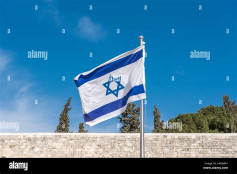 Jerusalem flag of israel hi-res stock photography and images - Alamy