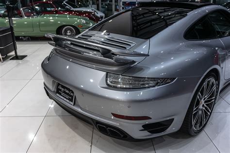 Used Porsche Turbo S Coupe Gt Silver Metallic Sunroof