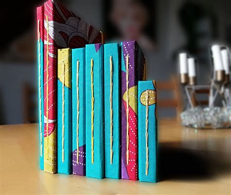 📖 Colourful Handmade Journals with External Stitching – Telltale Bookbinding