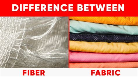 fiber  fabric difference  fiber  fabric