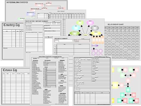 Ancestry Genealogy Forms Artofit