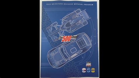 Brickyard Weekend Official Program Gallagher Gp Pennzoil