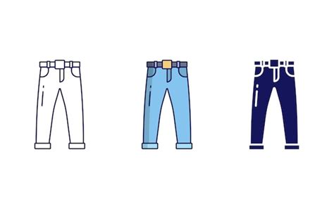 Premium Vector | Jeans vector icon