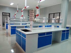 Meja Laboratorium Stainless Steel Produsen Furniture Laboratorium