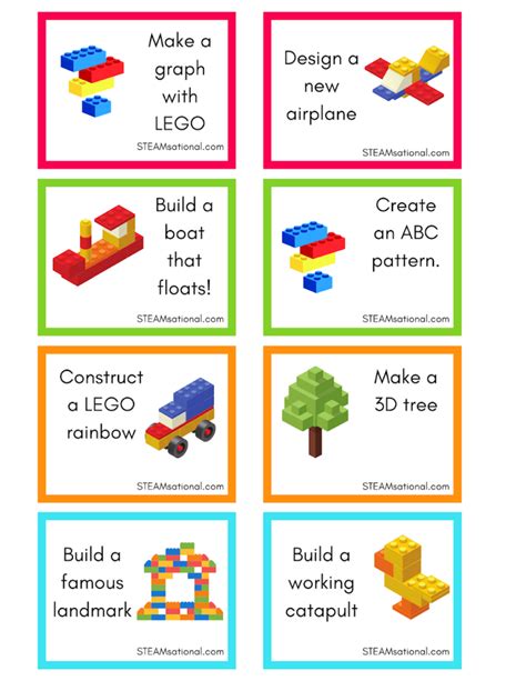 LEGO STEM Challenges for Elementary – STEAMsational