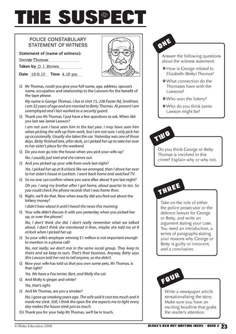 Child Labor Worksheet