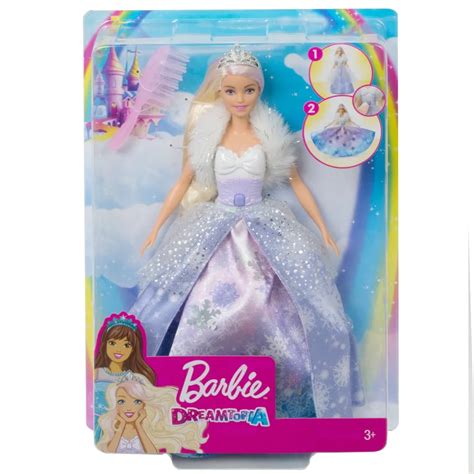 Barbie Dreamtopia Fashion Reveal Princess Blonde With Pink Hairstreak 12 Inch Multicolor Kidinn