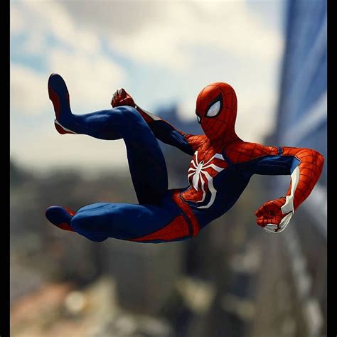 Aerial Tricks Spiderman Marvelspiderman Advancedsuit Marvel