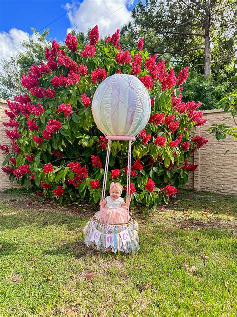 Time Flies And Hot Air Balloon Birthday Theme Treasure Coast Mom