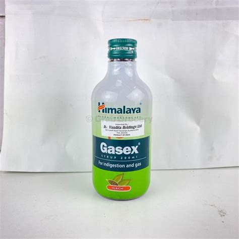 Himalaya Gasex Syrup, 200 ml, Treatment: To Neutrilise Gastric Acid at ...