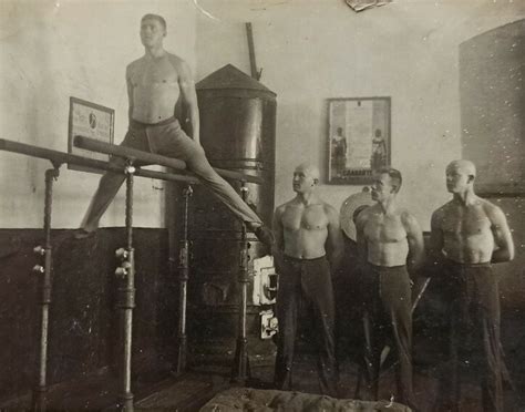 Vtg Photo Handsome Muscular Guys Men Athletes Shirtless Trunks Bulge Gay Int For Sale