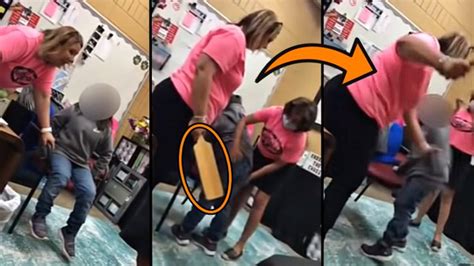 Video Shows Principal Paddling 6 Year Old Girl In Front Of Horrified