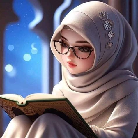 Pin By Asiyat On Hijab Cartoon Muslims Hijab Cartoon Girly Dp Girly