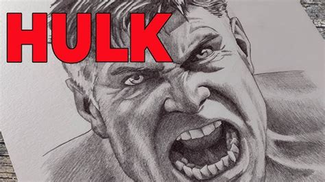 Como Desenhar O Hulk Vermelho - Como Desenhar O Hulk Dos Vingadores