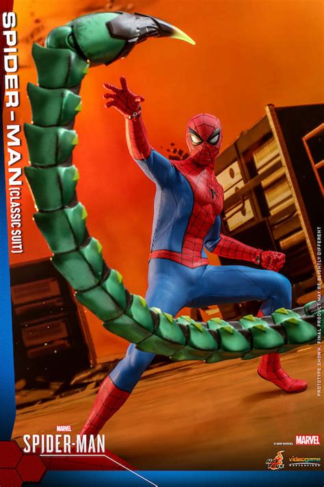 Hot Toys Spider Man Classic Suit Sixth Scale Figure Pre Orders