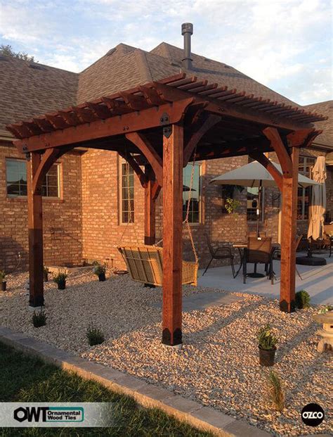 Pergola Swing Ideas for an Easy DIY Project - OZCO Building Products