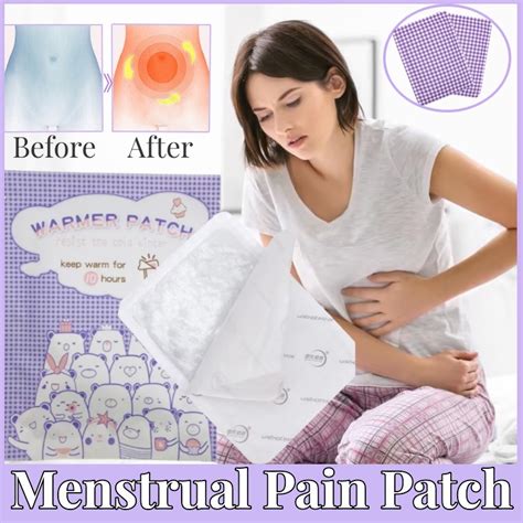 Menstrual Cramp Pain Relief Heat Patch Hot Compress Body Warmer Self Heating Adhesive Patch