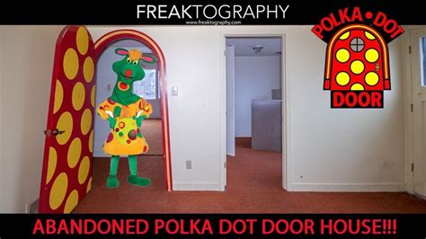 Abandoned Polka Dot Door House | Polka dots, Polka, Dots