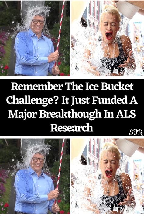 Remember The Ice Bucket Challenge It Just Funded A Major Breakthough In