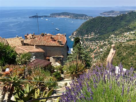 eze   beautiful medieval village   french riviera