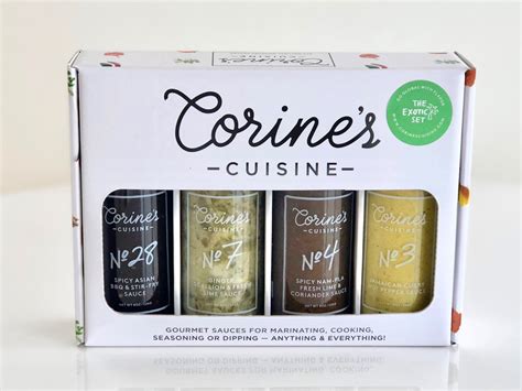 Gift Ideas All New Hot Sauce Gift Set Corine S Cuisine Sauces Spices Rubs