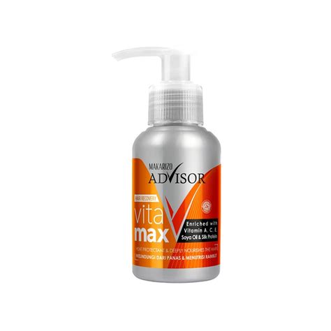 Jual Makarizo Advisor Hair Recovery Vitamax 50ml Serum Rambut