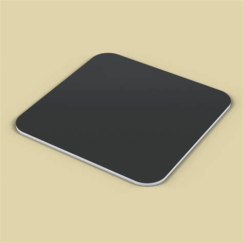 Free Blank Coaster Mockup Psd