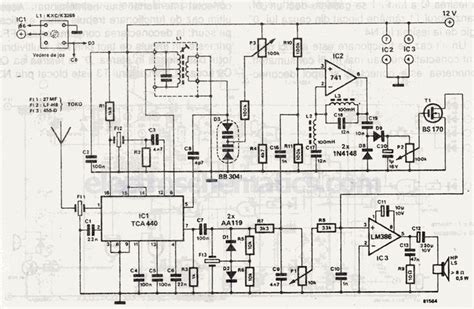 Mhz Cb Receiver Circuit Electroschematics Receiver Circuit