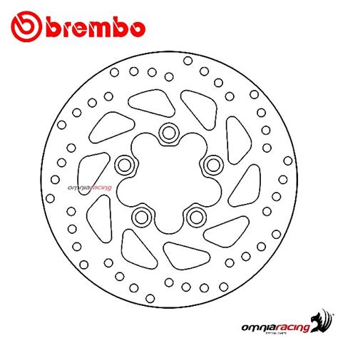 Brembo Serie Oro Front Fixed Brake Disc For Kymco B W 125 2003