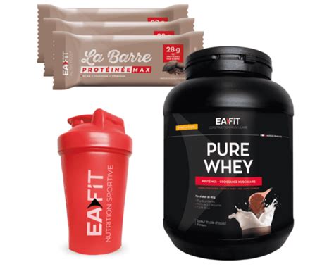 Pack Débutant Musculation Prise de Muscle Sec Pure whey chocolat