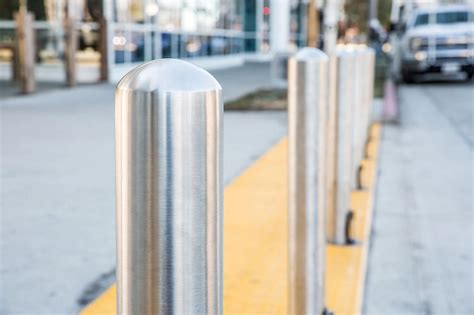 Reliance Foundry Co Ltd R Stainless Steel Bollard Landscape