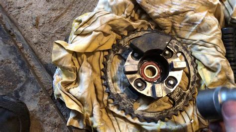 Замена подшипника в ступице заднего колеса мопед альфа | Ступица ...