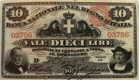 10 Lire Italie Numista