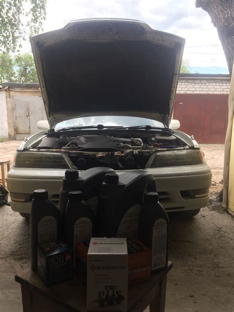 Раскоксовка 1jz ge vvti. (Greenol Reanimator) — Toyota Mark II (100), 2 ...