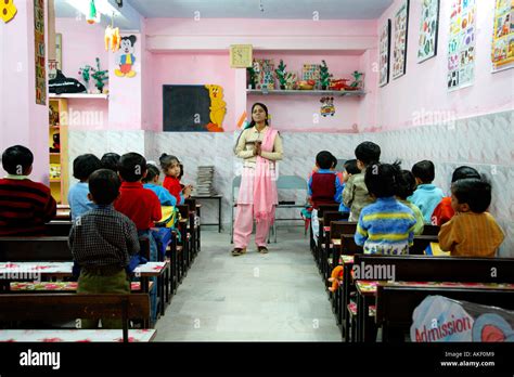 India Nursery School Children Hi Res Stock Photography And Images Alamy