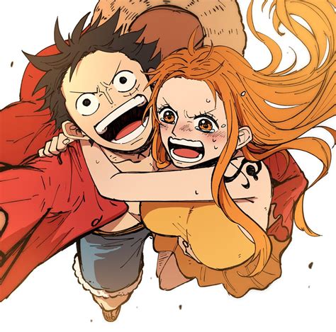 piece luffy  nami relationship