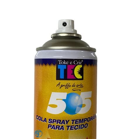 Cola Para Tecido Spray - Cola Spray 505 Temporária Para Tecido 500ml - Toke E Crie / PatchRuler ...