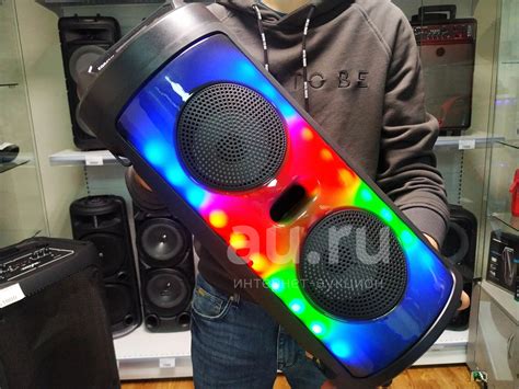 Колонка с блютуз и подсветкой — купить в Красноярске. Состояние: Новое ...